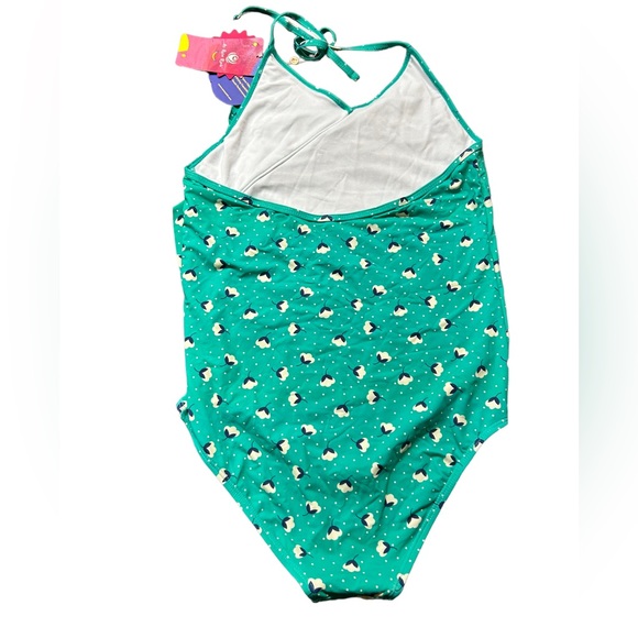 AS ROSE RICH Girls size 14 Swimsuit Ruffle One Piece Bathing Suits UPF50+ NWT - Picture 9 of 10